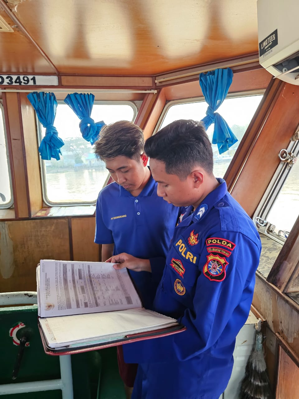 Antisipasi Gangguan Kamtibmas di Das Barito, Kapal KP XVIII -2007 Masif kan Giat Patroli
