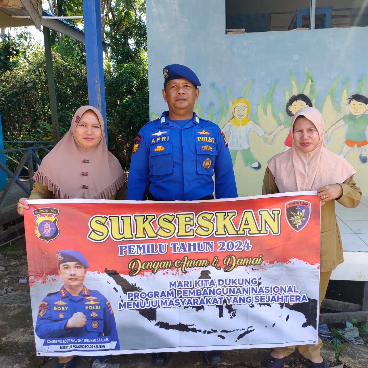 Sukseskan Pembangunan Nasional Menuju Masyarakat Sejahtera, Ditpolairud Sosialisasikan Hal Ini