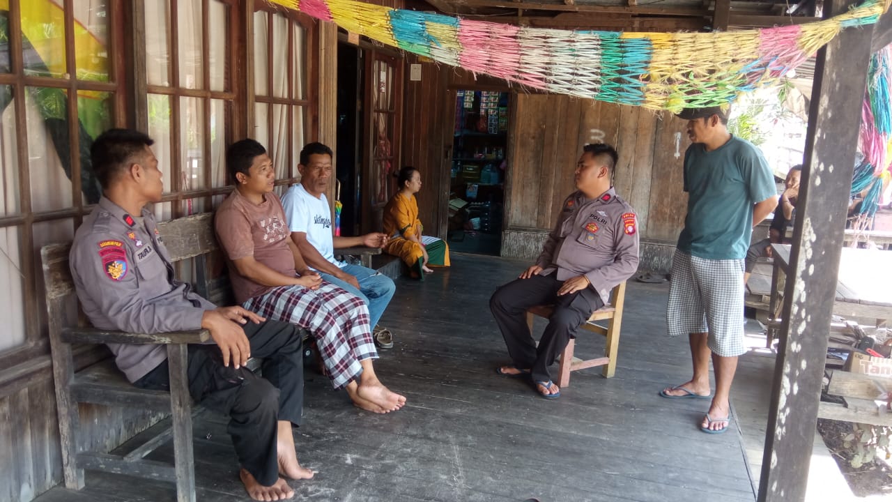 Ditpolairud Ajak Masyarakat Bantaran Sungai Mentaya Bijak Dalam Bermedsos
