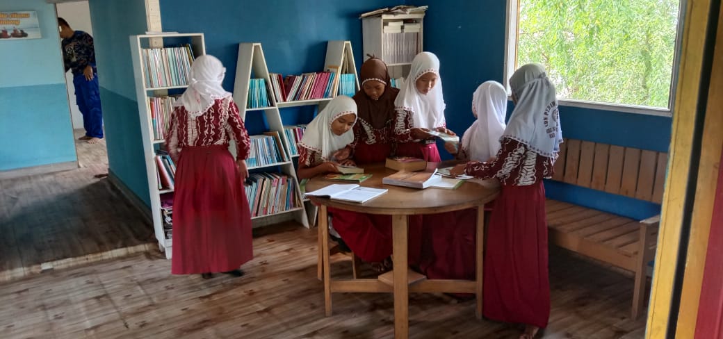Pondok Baca Mako Perwakilan Bahaur Masih Menjadi Tempat Favorit Bagi Anak Desa Bahaur Dalam Belajar