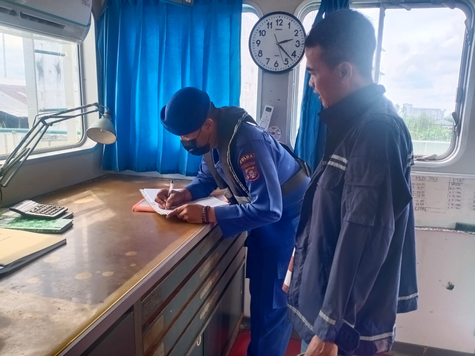 Masa Mudik Lebaran, Ditpolairud Masifkan Kegiatan Patroli Perairan Das Kumai