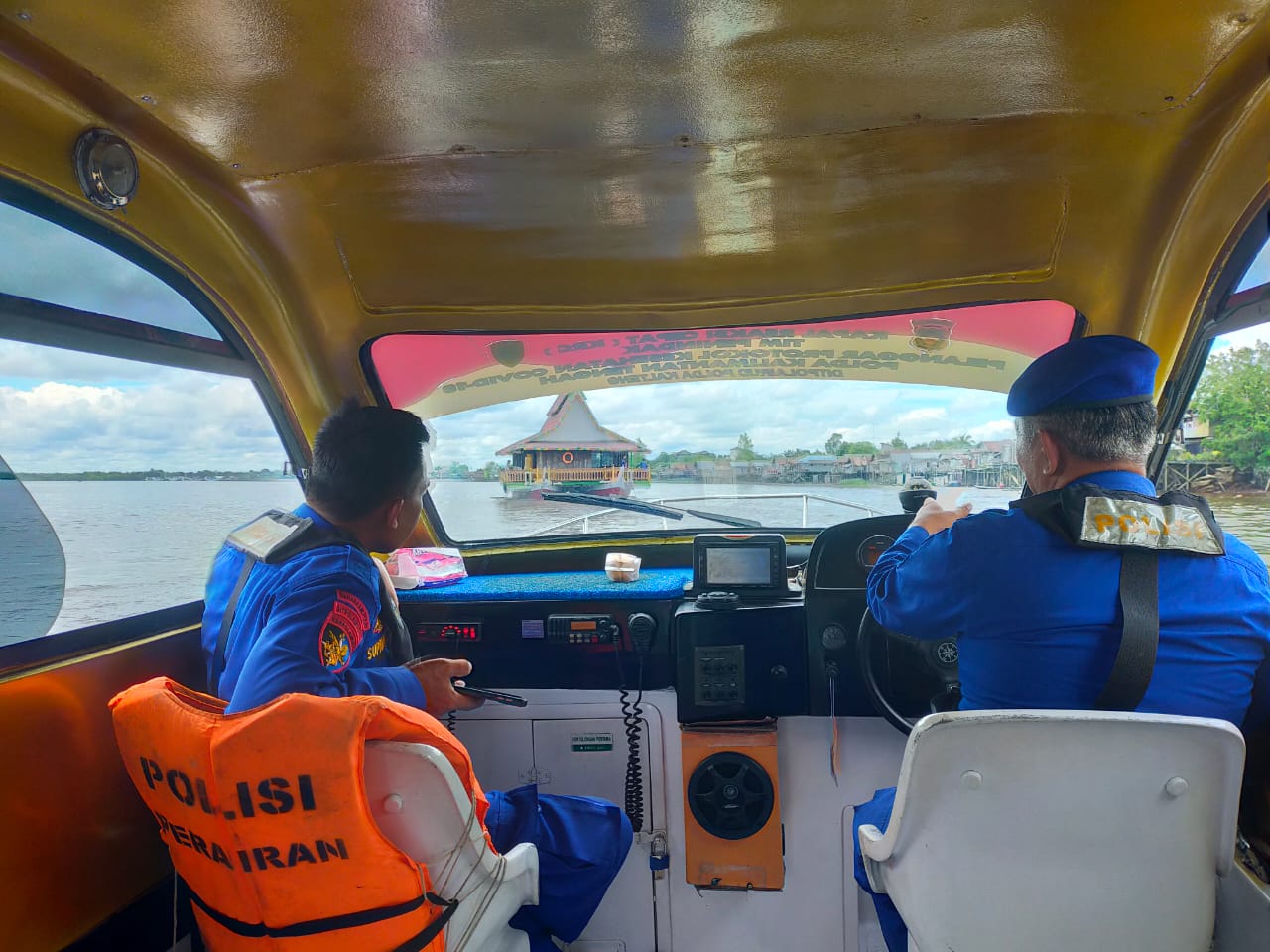 Wujudkan Perairan Aman, KP XVIII-1004 Patroli Disekitar Das Mentaya