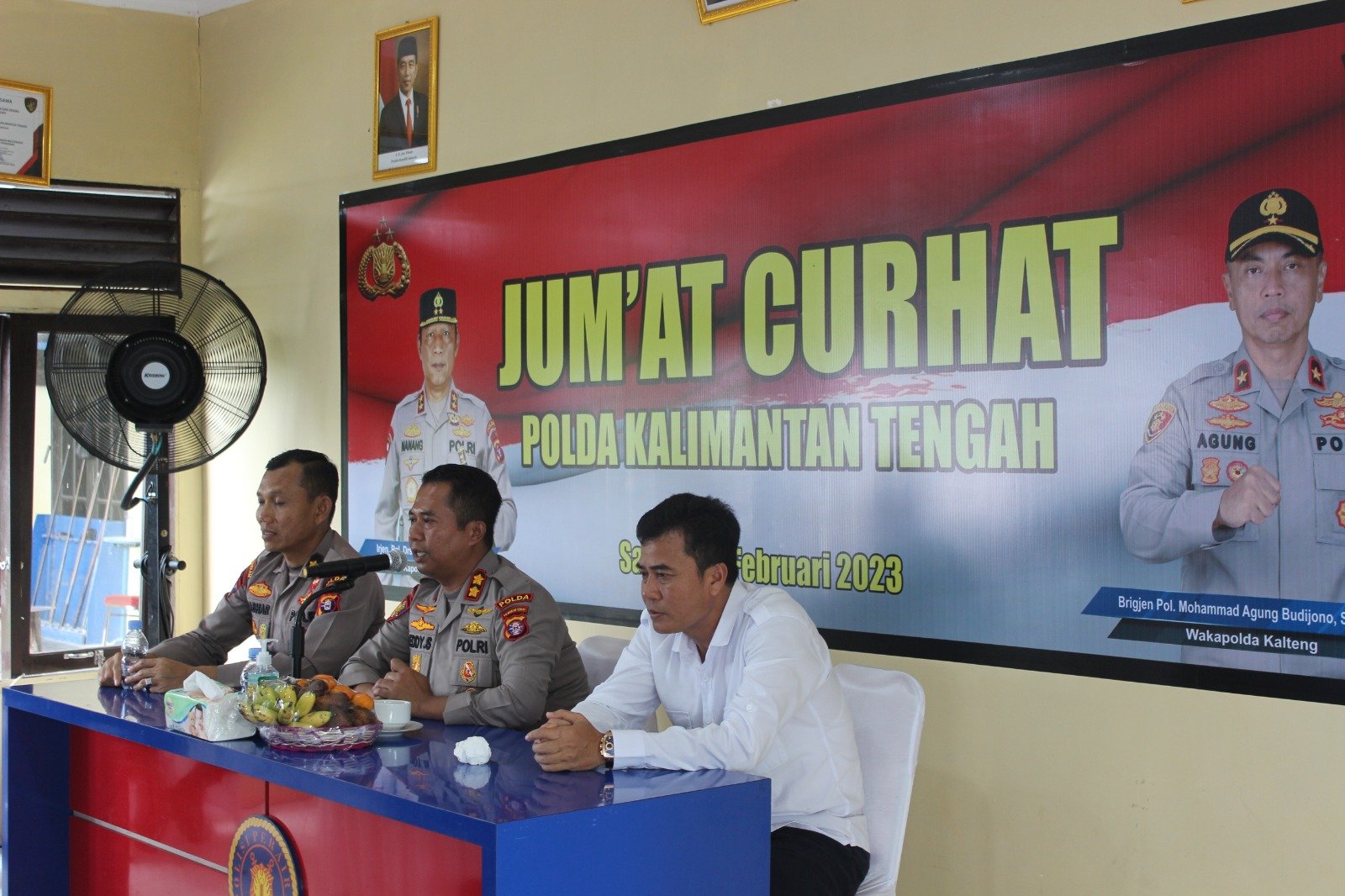 Dengarkan Aspirasi Masyarakat, Ditpolairud Gelar Jumâ€™at Curhat