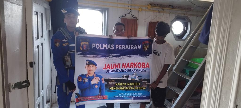 Ditpolairud Imbau Masyarakat Pesisir Jauhi Narkoba Demi Keselamatan Generasi Muda
