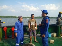 Ditpolairud Sosialisasikan Dampak Membuang Sampah Di Sungai Dan Laut